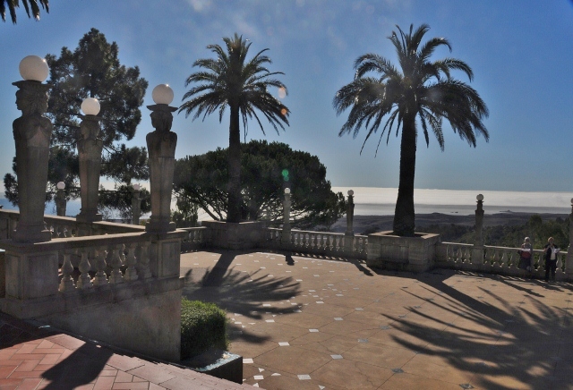 Hearst Castle terrace